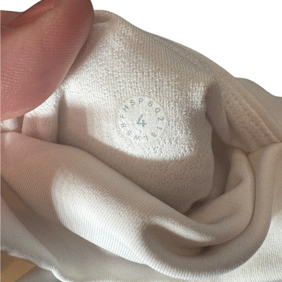 Lululemon Wunder Under Hi-Rise Tight Mesh 28" White Womens 4 Legging Pants - Picture 11 of 11